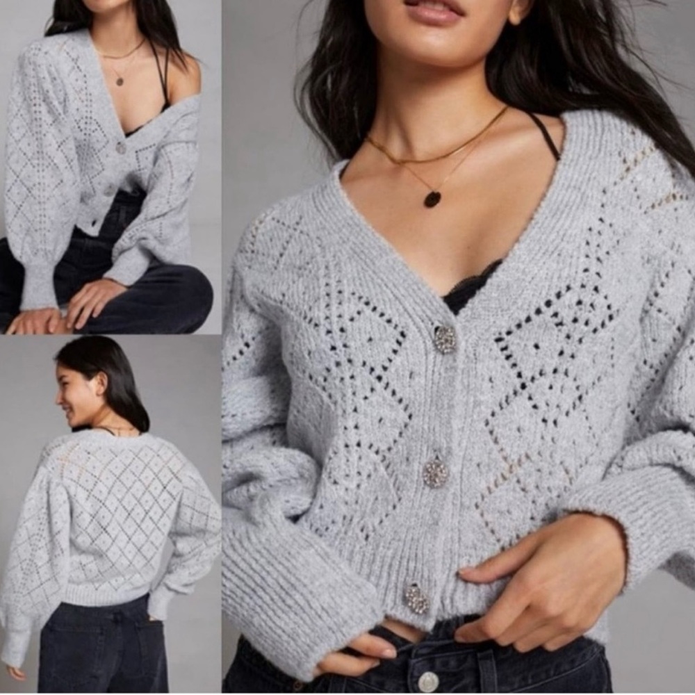 Anthropogie Maeve knit cardigan